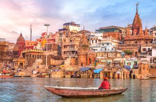 Stadtarchitektur Varanasi