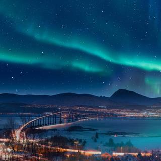 Polarlichter über Tromsø