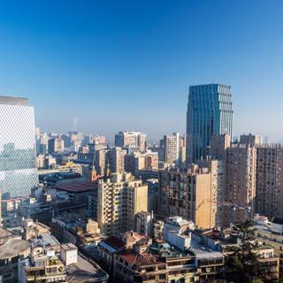 Panorama von Santiago de Chile