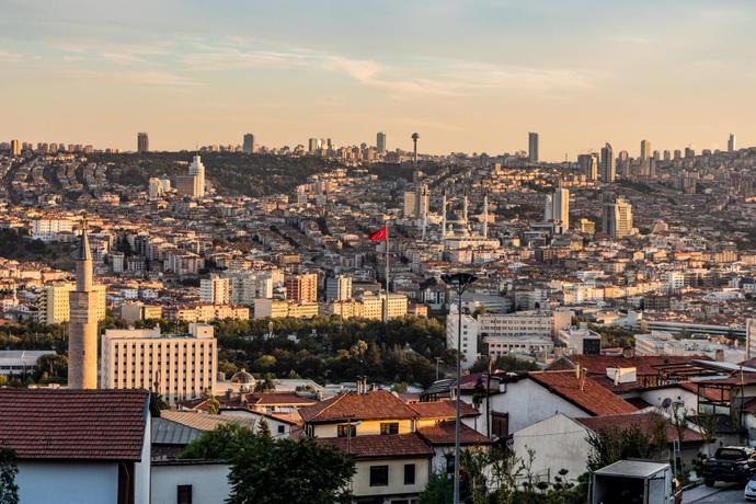 Blick auf Ankara