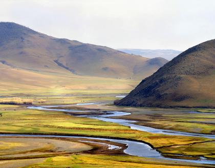 Landschaft von Karakorum