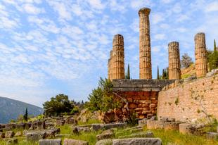 Apollo-Tempel in Delphi