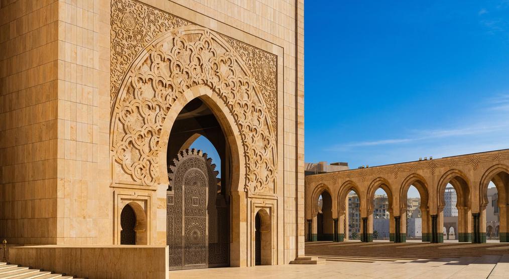Moschee in Casablanca bei der Marokko Rundreise