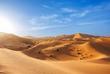 Wüstenort an den beeindruckenden Sanddünen des Erg Chebbi