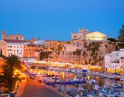 Ciutadella bei Nacht