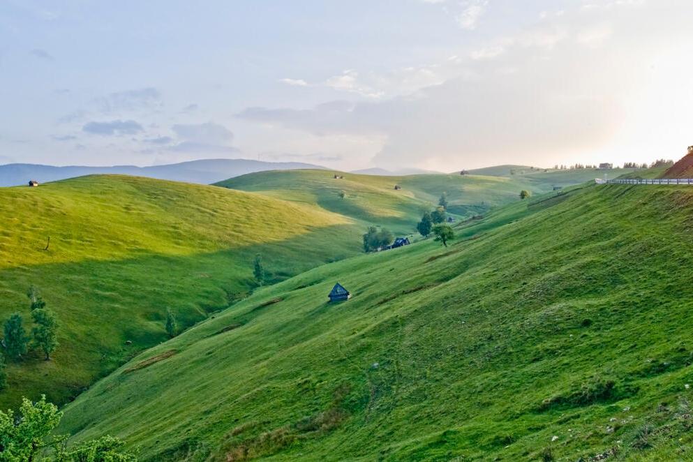 Landschaft im Zibinsgebirge 