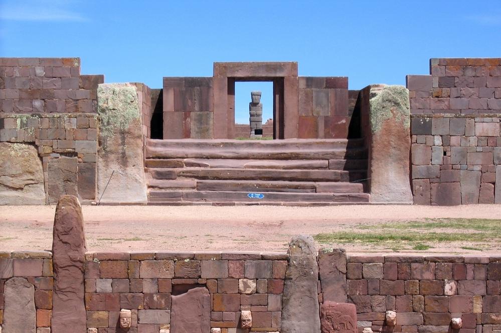 Tiwanaku Ruinen