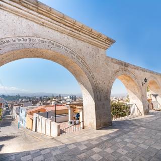Blick auf Arequipa