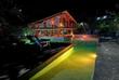 Pool bei Nacht