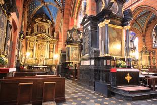 Polnische Architektur - Kirche in Krakau
