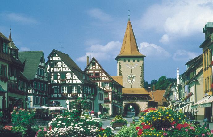 Deutsche Fachwerkstraße: Altstadt in Gegenbach