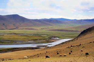 Landschaft von Karakorum