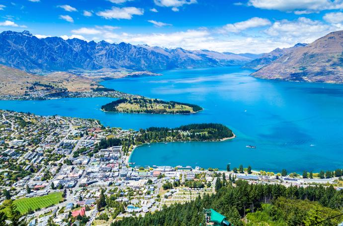 Gegend um Queenstown