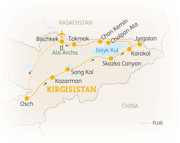 Kirgisistan Rundreise 
