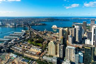 Blick auf Sydney 