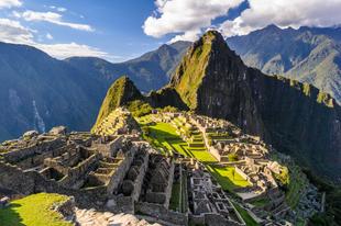 Blick auf Machu Picchu