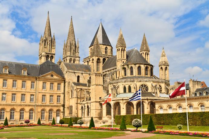 Abbey aux Hommes in Caen