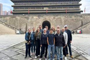 Gruppenfoto in Xian