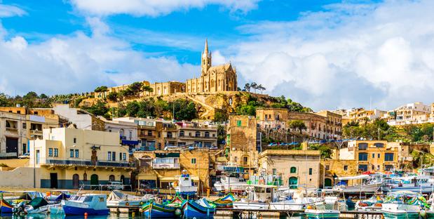 Blick auf Victoria Gozo