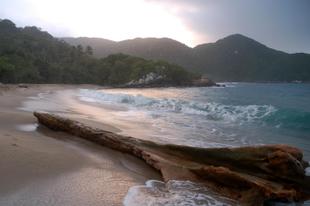 Sonnenuntergang im Tayrona Nationalpark