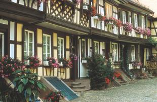 Deutsche Fachwerkstraße: Die Engelgasse in Gengenbach