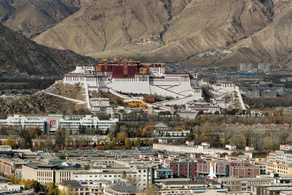 Historische Stadtansicht von Lhasa