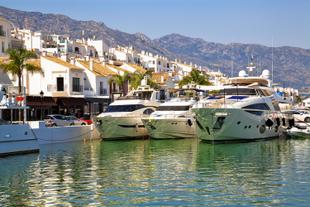 Hafen Puerto Banús in Marbella 