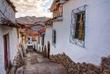 San Blas Viertel in Cuzco