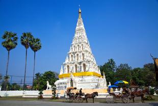 Alter Tempel in Sukhotai