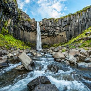 Svartifoss Skaftafell Nationalpark