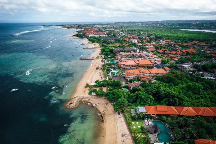 Panoramablick auf Ubud