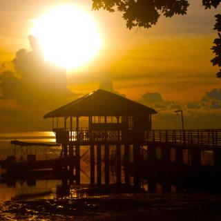 Sonnenuntergang Puerto Princesa City