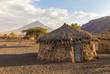 Massai Boma Lehmhütte