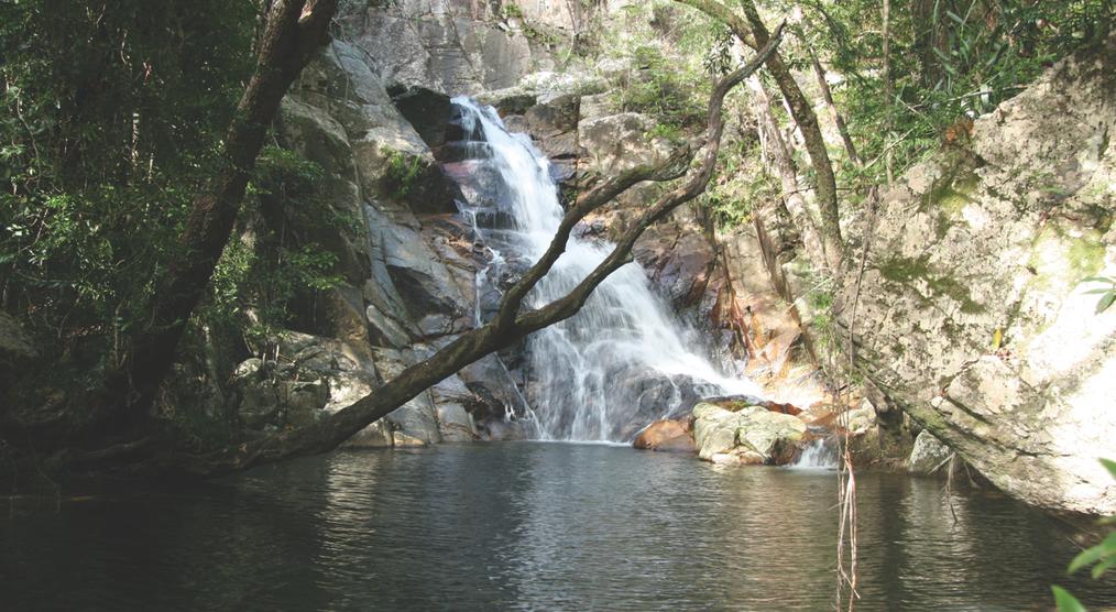 Wasserfälle an der Mungumby Lodge 