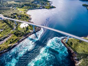 Saltstraumen Gezeitenstrom