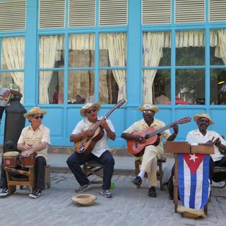 Kubanische Straßenmusiker