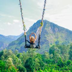 Portraitbild auf einer Sri Lanka Expi-Reise