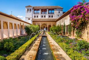 Generalife-Gärten bei der Alhambra