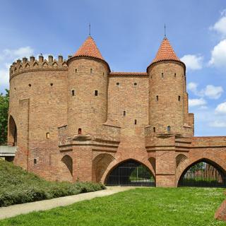 Barbakane in Warschau