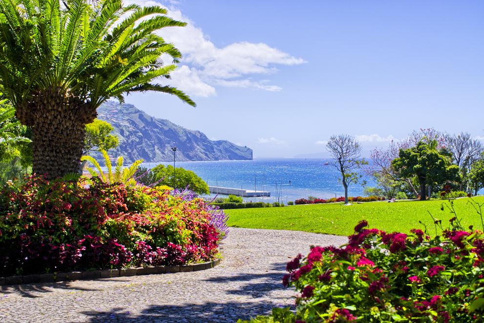 Parkgelände in Funchal