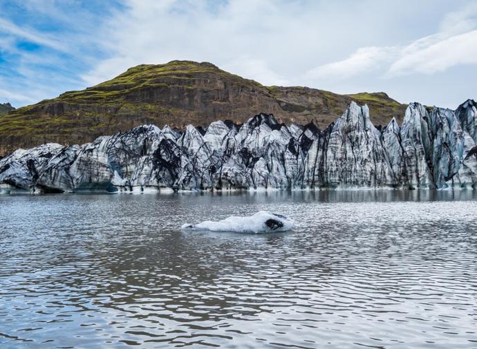 Gletscherzunge Solheimajoekull