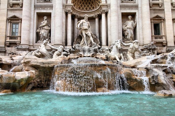 Rom Trevi Fountain