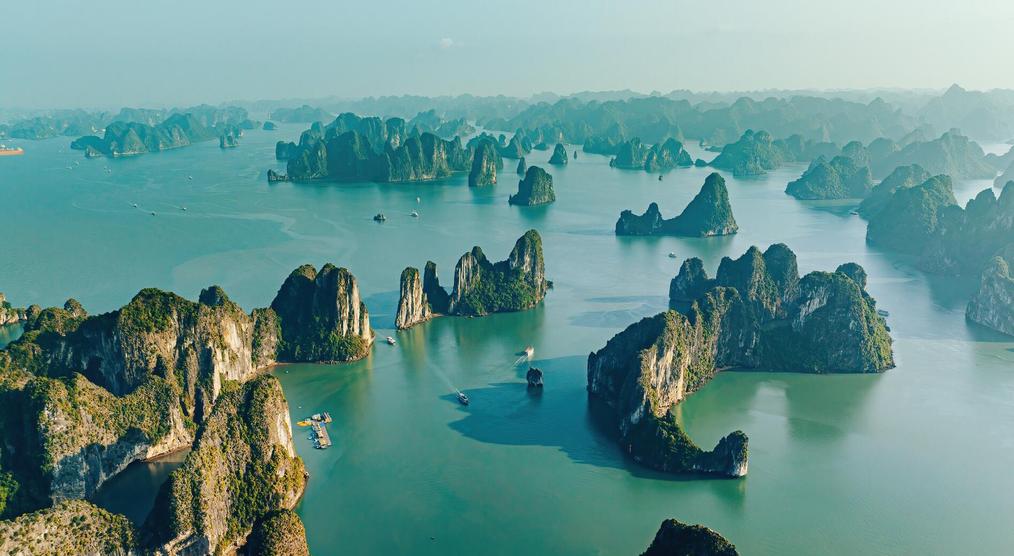 Halong Bucht bei einer Vietnam Reise