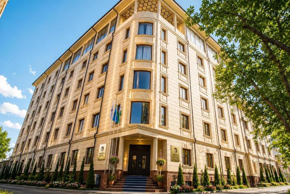 Außenansicht des Navruz Hotels