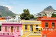 Bunte Häuser im Bo Kaap-Viertel