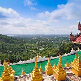 Blick von Mandalay Hill