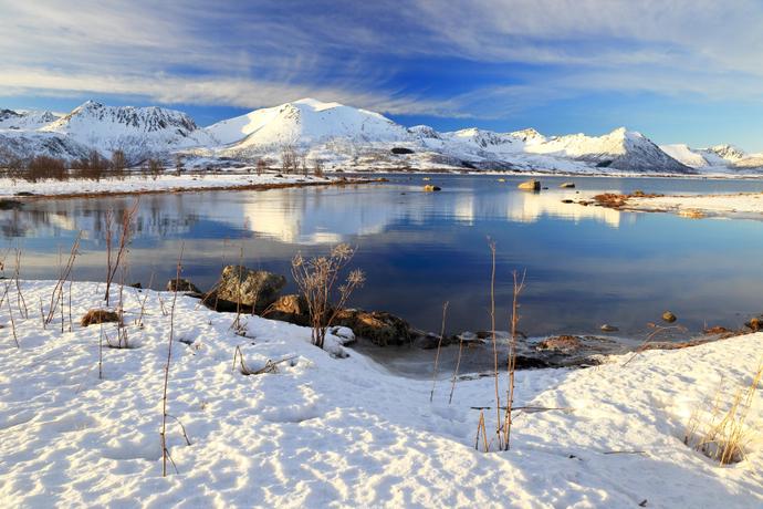 Vesterålen im Winter