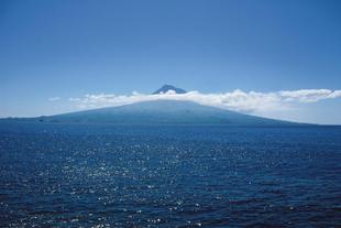 Blick auf die Insel Pico 