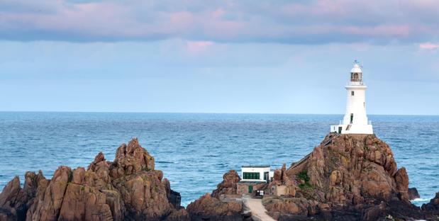 St. Brelade Corbere Leuchtturm