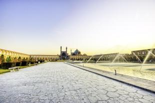 Abenddämmerung am Imam Platz